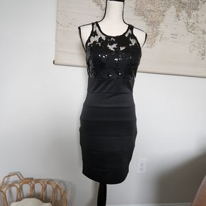 Women party short mini dress.